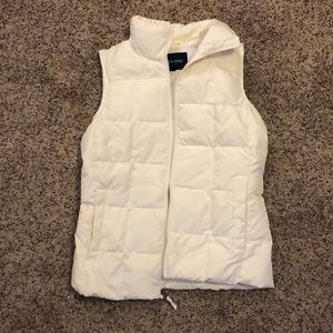 Land’s End XS white vest